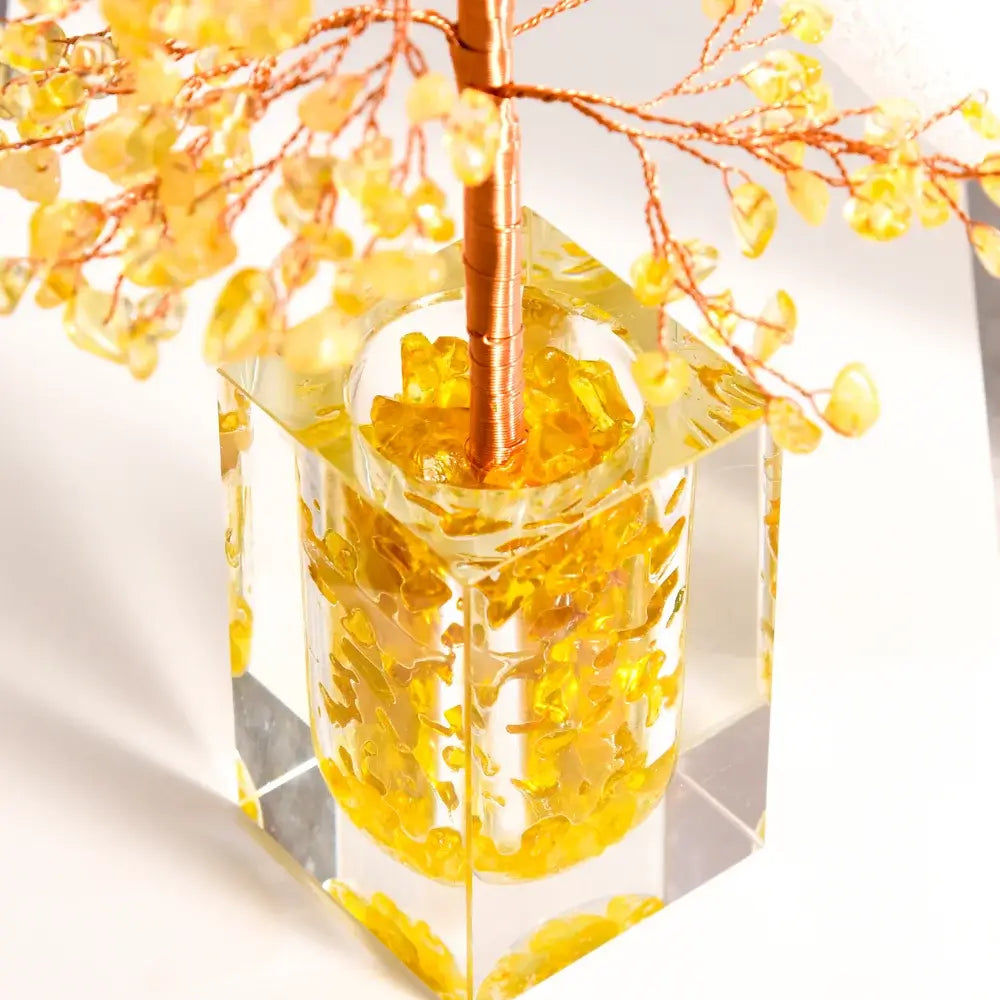 Citrine Healing Crystal Tree of Life