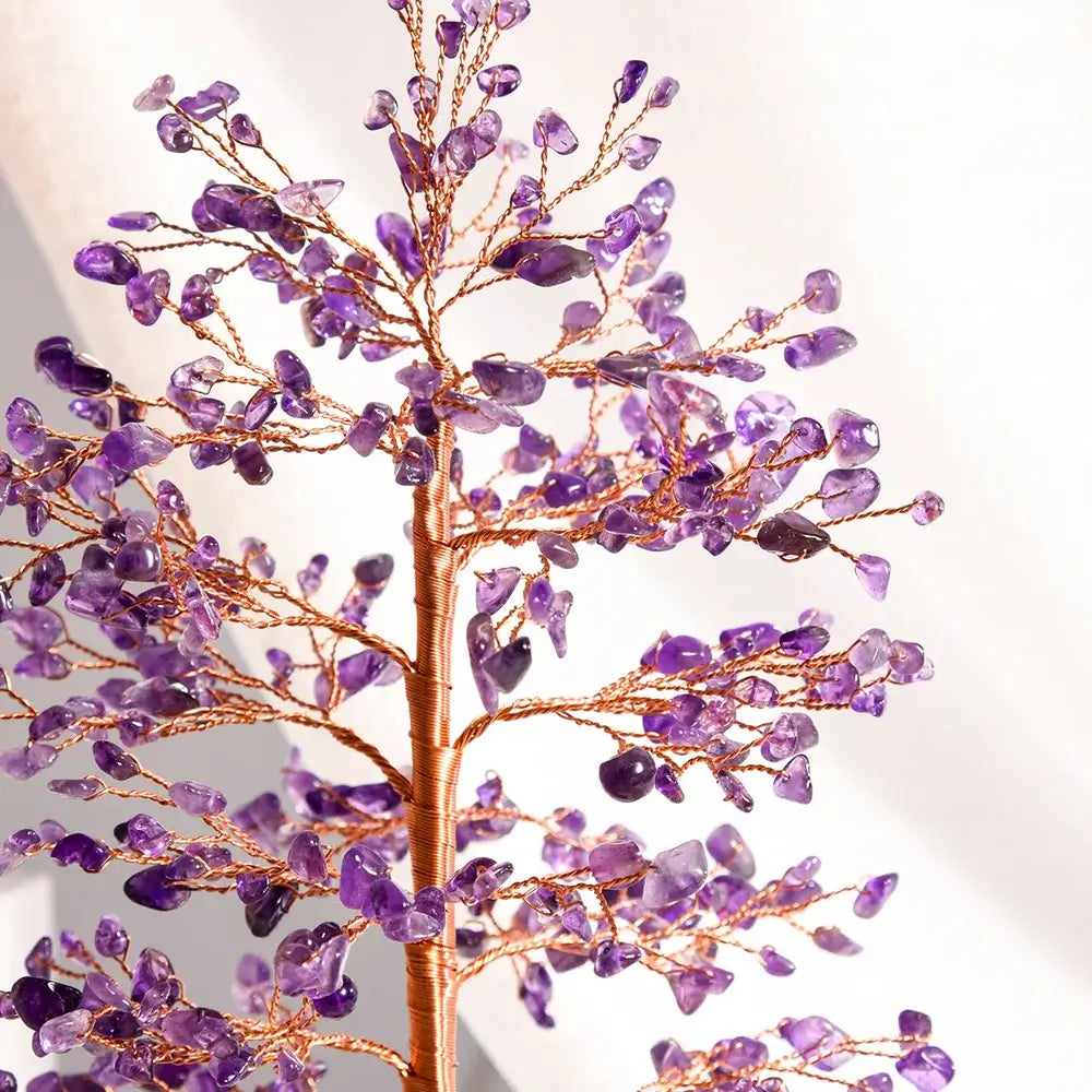 Amethyst Healing Crystal Tree of Life