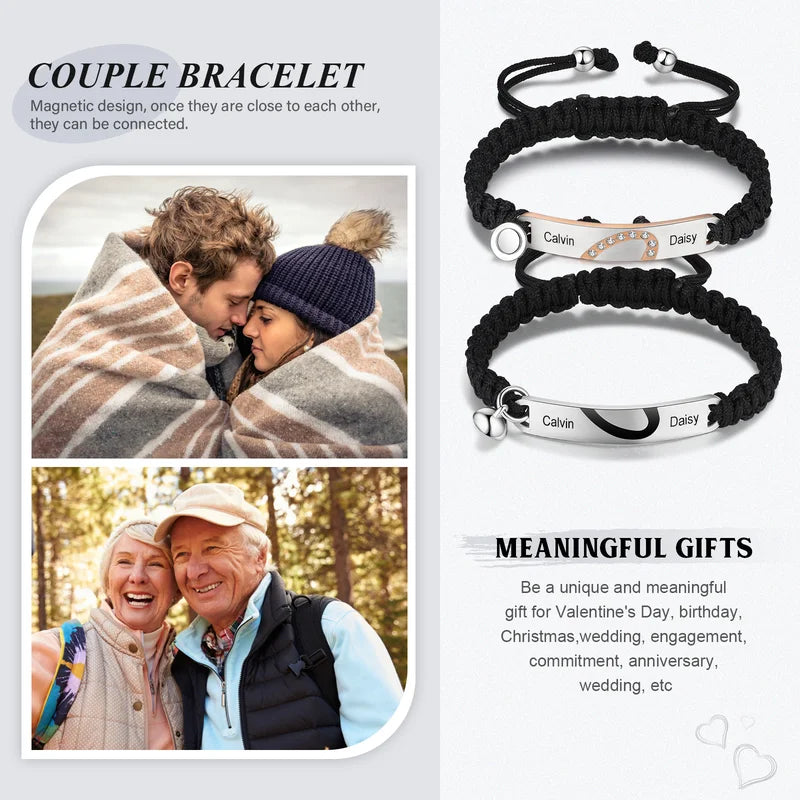 Matching Couple Bracelets: A Symbol of Love - Solacely