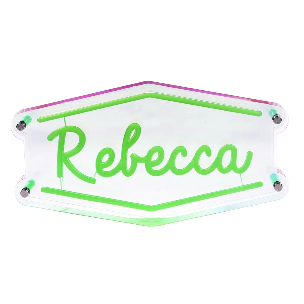 Custom Neon Name Sign - Personalised Neon Name Light - Neon Letters - 5 Colours