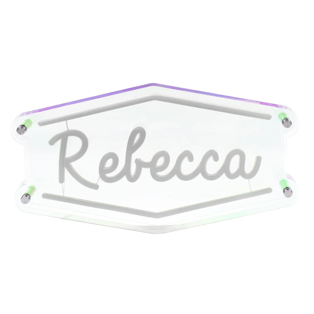 Custom Neon Name Sign - Personalised Neon Name Light - Neon Letters - 5 Colours