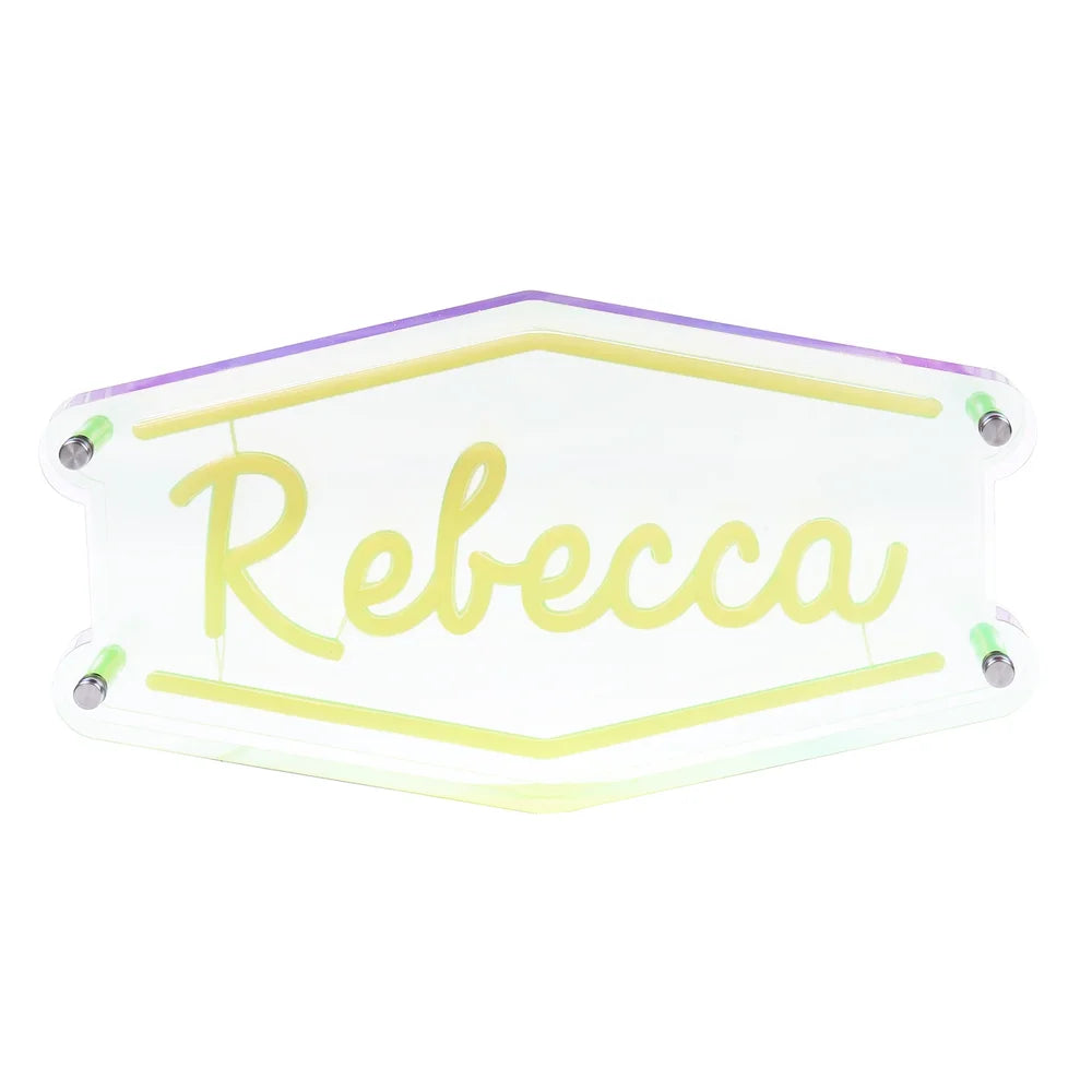 Custom Neon Name Sign - Personalised Neon Name Light - Neon Letters - 5 Colours