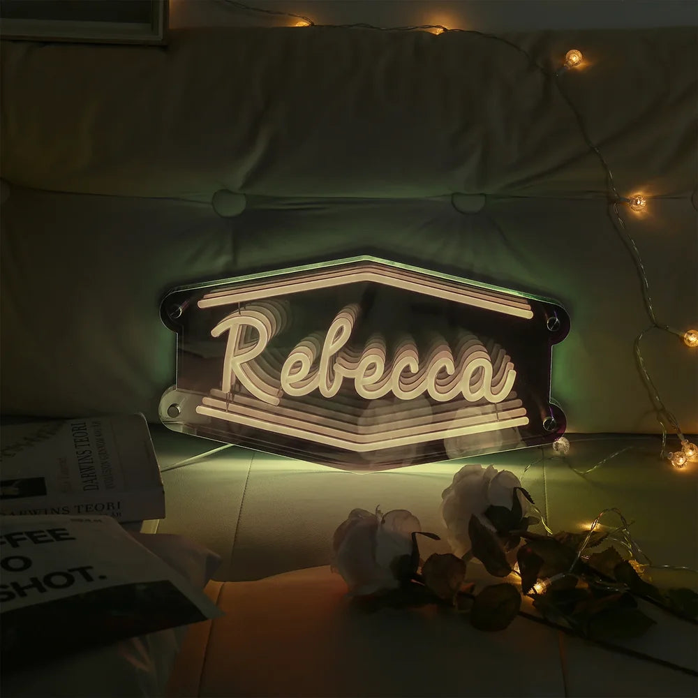 Custom Neon Name Sign - Personalised Neon Name Light - Neon Letters - 5 Colours